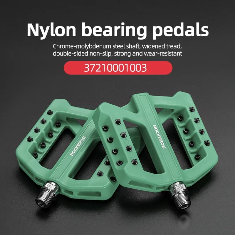 Ultralight Naylon Kaymaz Düz Bisiklet Pedalı