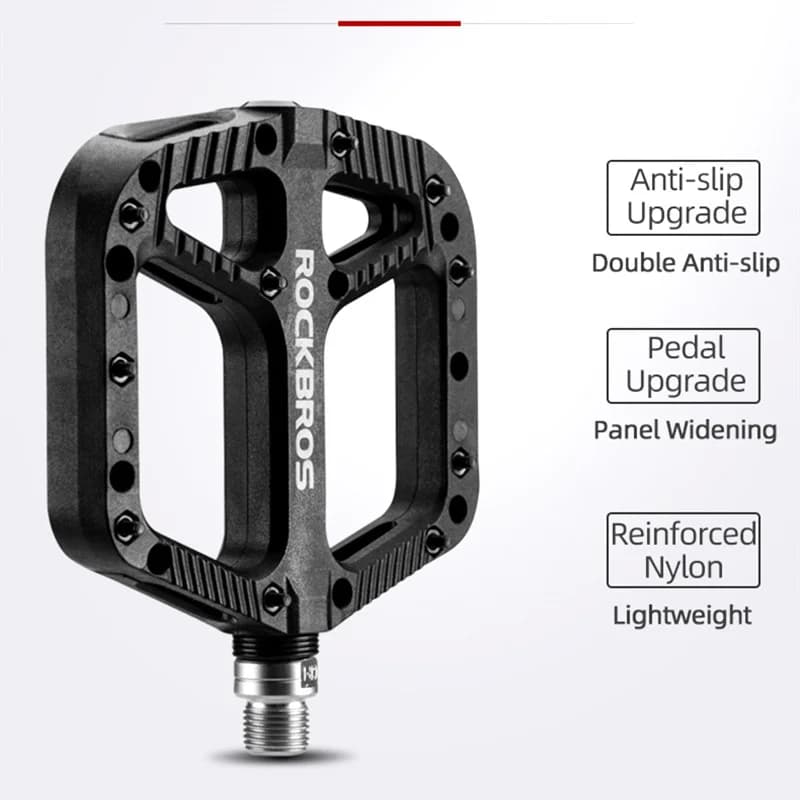 Ultralight Naylon Düz Platform Bisiklet Pedalı